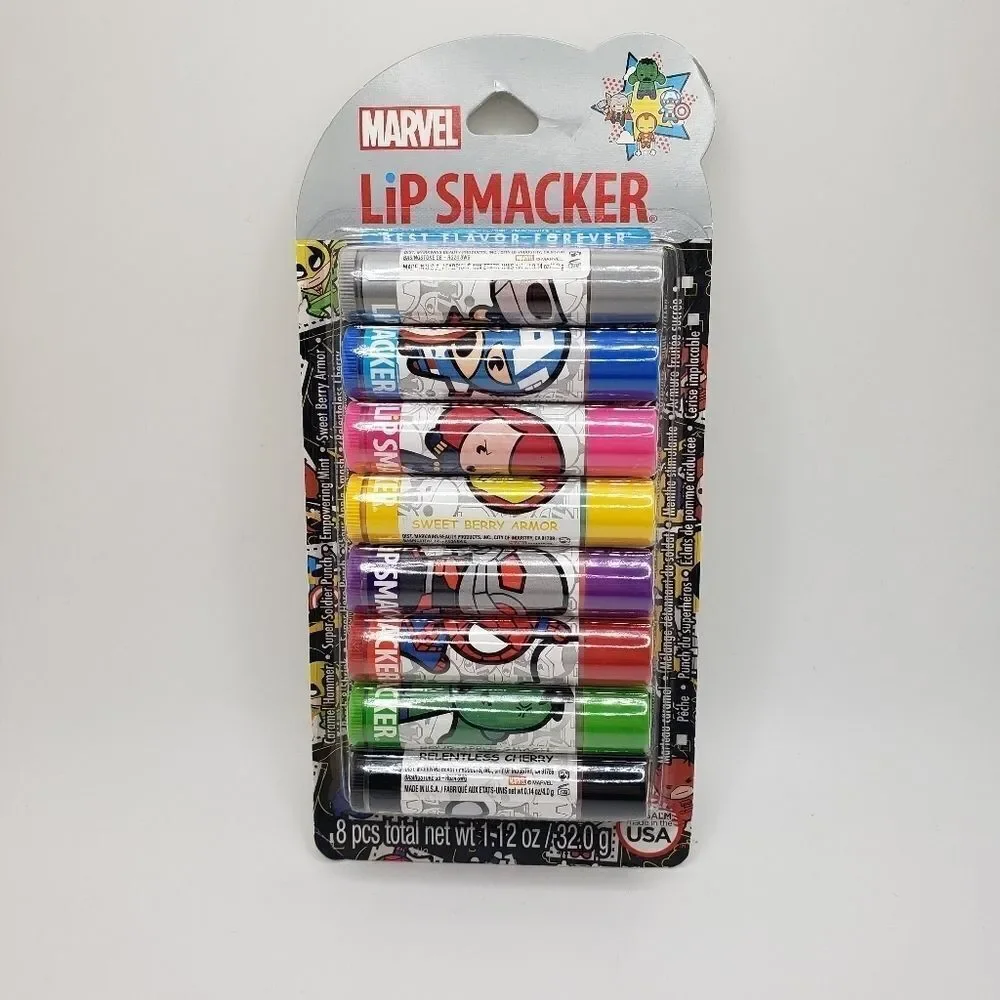 Marvel Avengers lip smackers 8 pack